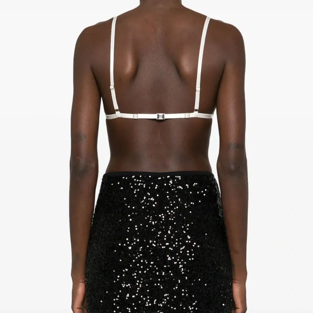 Атласный бюстгальтер-бралетт