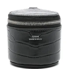 Шкатулка для украшений с тиснением под кожу крокодила