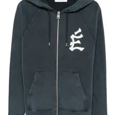 Худи с вышитым логотипом