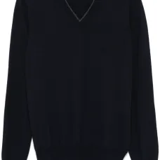 Свитер с V-образным вырезом