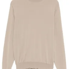 Свитер с круглым вырезом