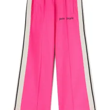 Спортивные брюки широкого кроя с принтом