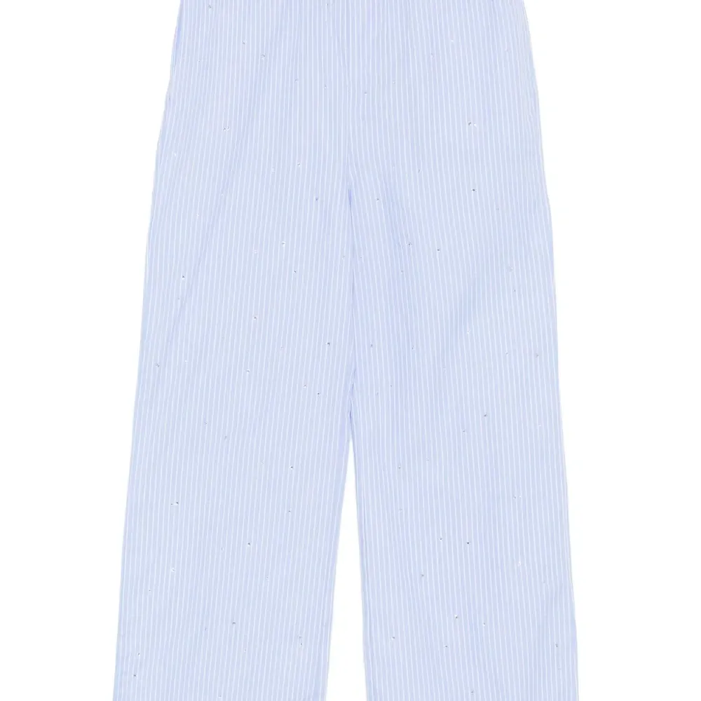 Брюки со стразами