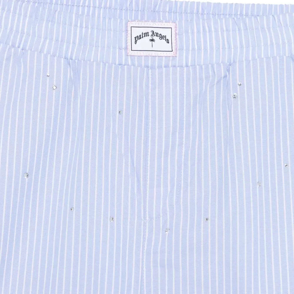 Брюки со стразами