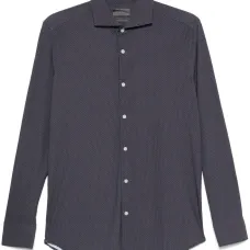 Рубашка с геометричным принтом