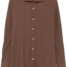 Рубашка с графичным принтом