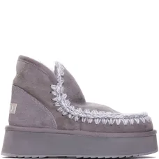 Ботинки с плетеной окантовкой