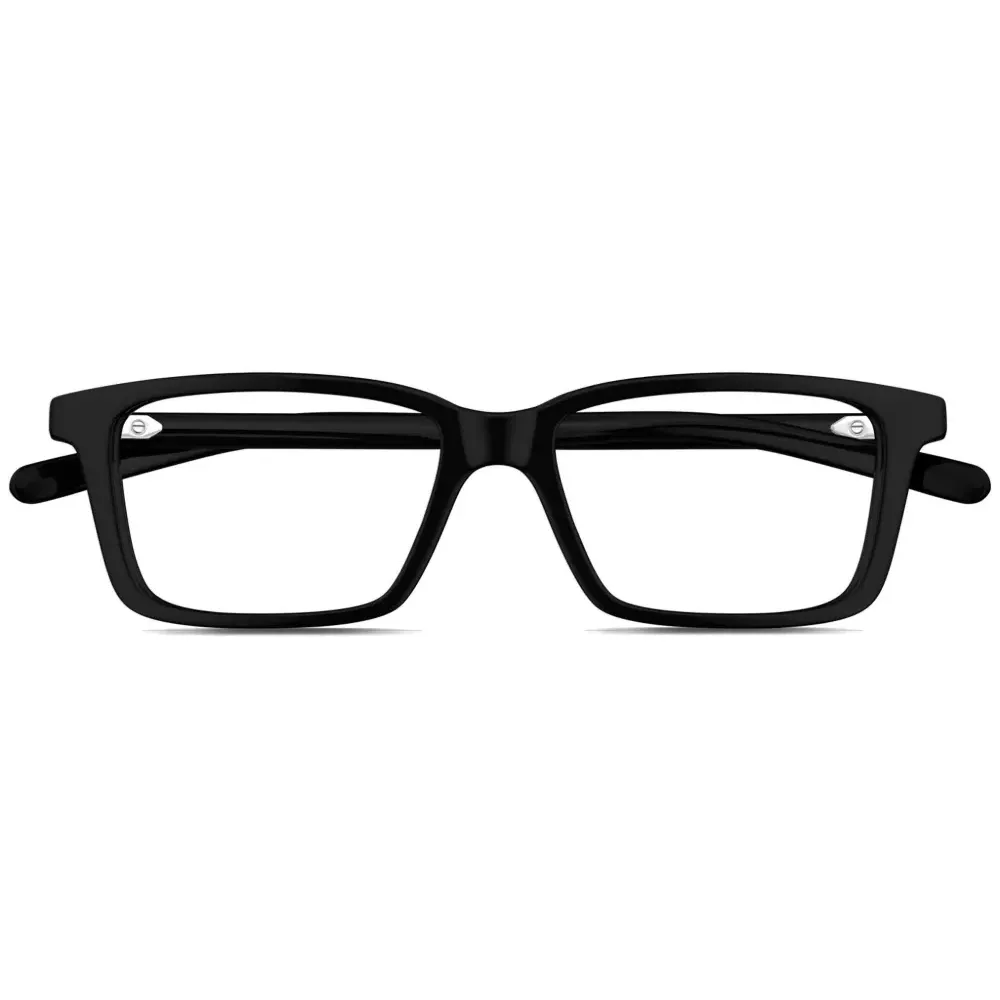 Очки в прямоугольной оправе