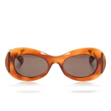 Солнцезащитные очки в овальной оправе Солнцезащитные очки в овальной оправе