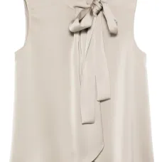 Атласный топ