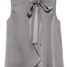 Атласный топ