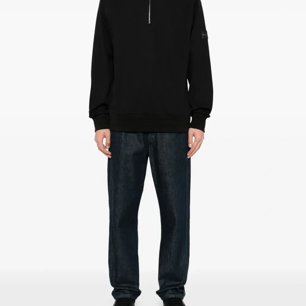 Толстовка с воротником на молнии