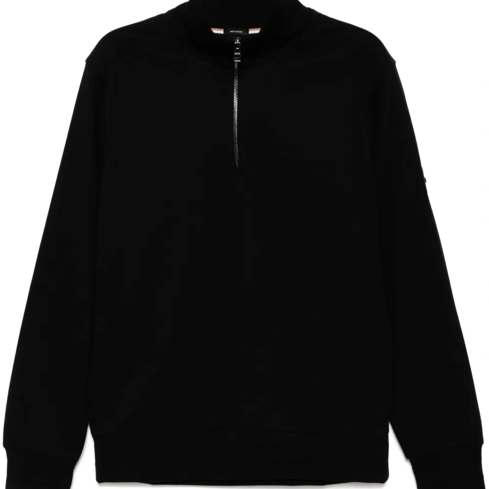 Толстовка с воротником на молнии