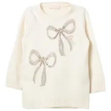Вязаное изделие с бантом