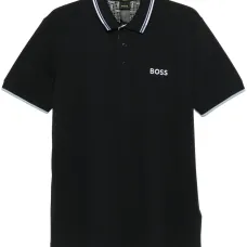 Рубашка поло с контрастным логотипом