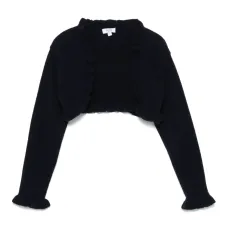 Кардиган с оборками