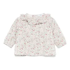 Блузка с цветочным принтом