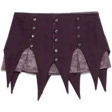 Юбка мини со вставками Юбка мини со вставками