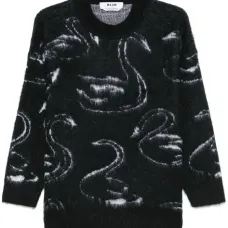 Жаккардовый свитер с узором Жаккардовый свитер с узором