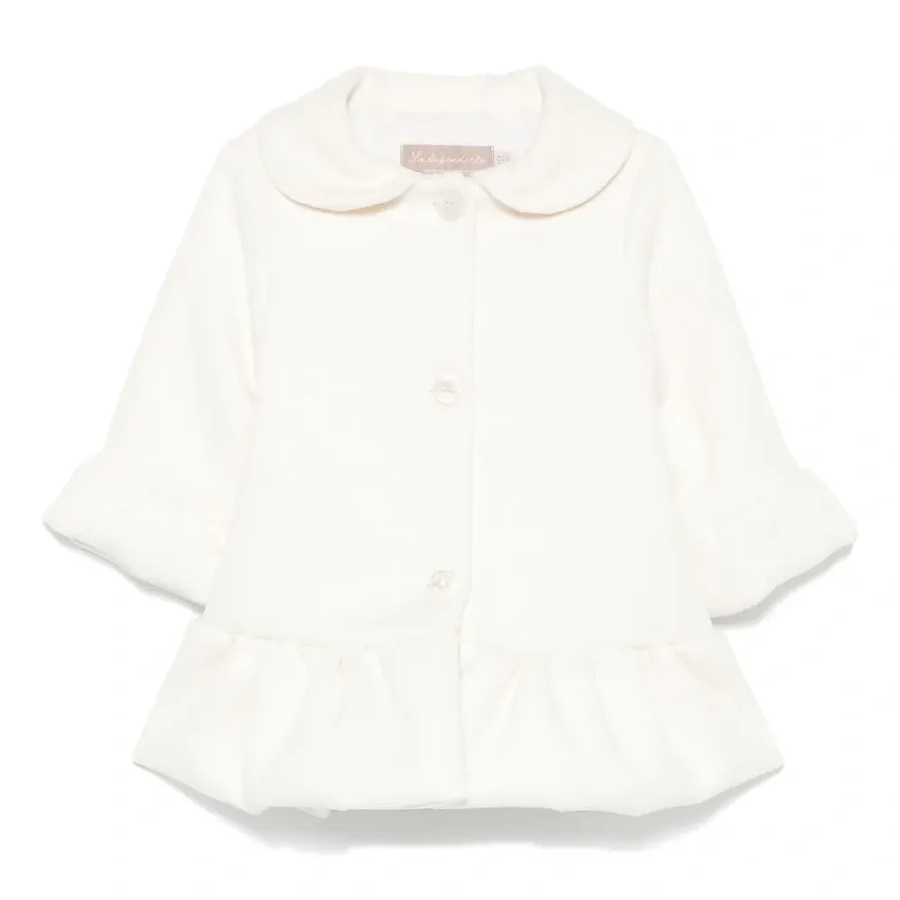 Пальто с баской