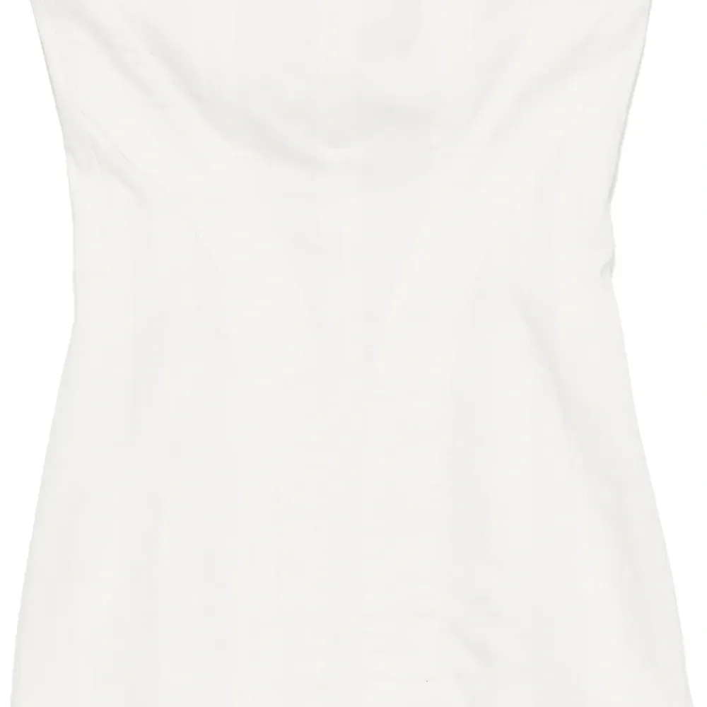 Джинсовое платье мини без бретелей