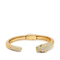Позолоченный браслет с бриллиантами