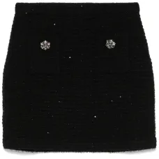 Фактурная юбка мини