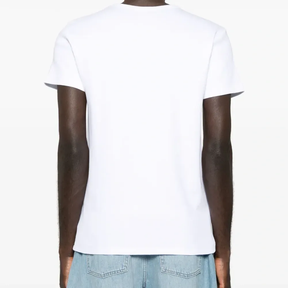 Футболка в рубчик с логотипом Off