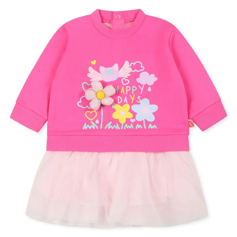 Платье с цветочным принтом