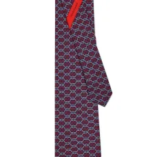 Шелковый галстук с принтом Gancini