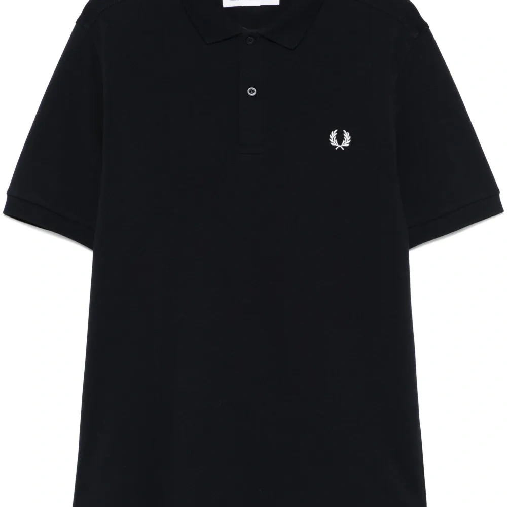 Рубашка поло с надписью из коллаборации с Fred Perry