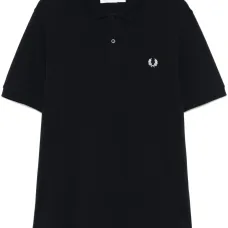 Рубашка поло с надписью из коллаборации с Fred Perry