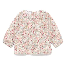 Рубашка с цветочным принтом