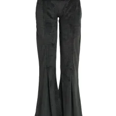 Расклешенные вельветовые брюки