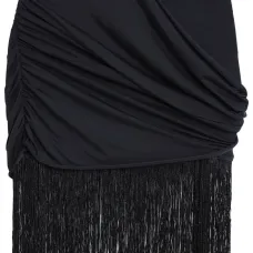 Юбка мини с бахромой Юбка мини с бахромой