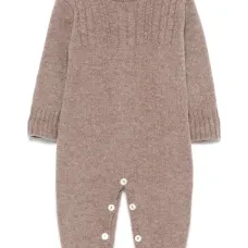 Ромпер с круглым вырезом