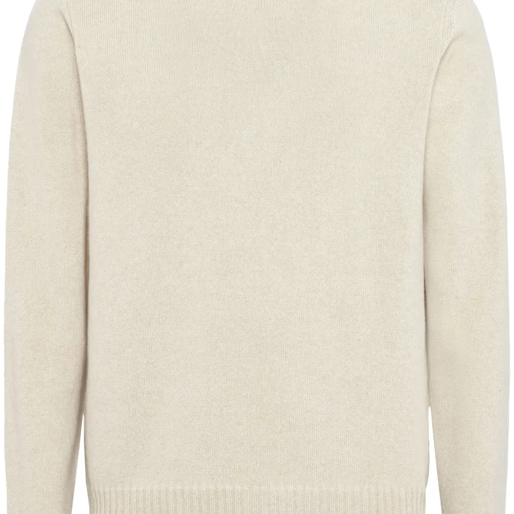 Кашемировый джемпер с круглым вырезом