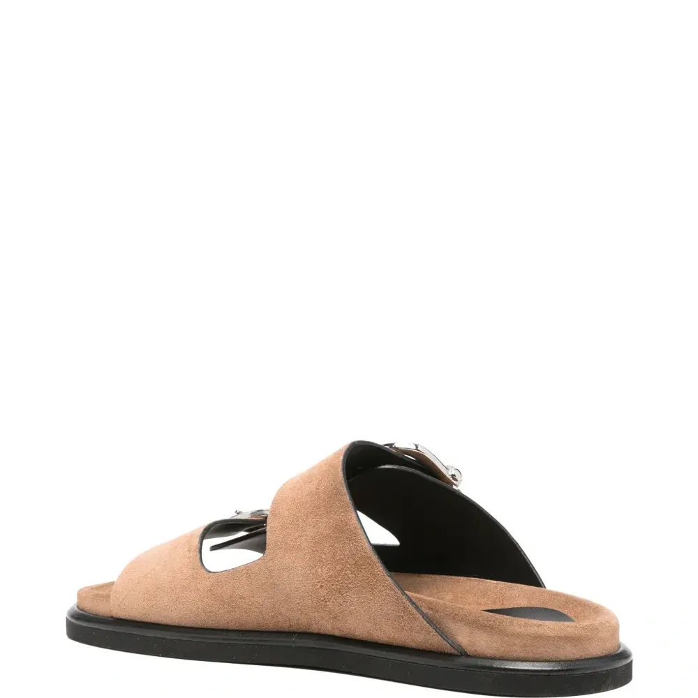 Сандалии на плоской подошве