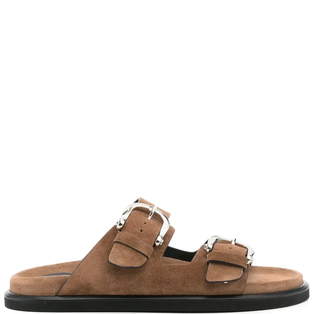 Сандалии на плоской подошве