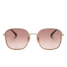 Солнцезащитные очки в массивной оправе