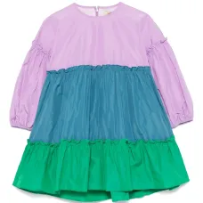 Платье в стиле колор-блок