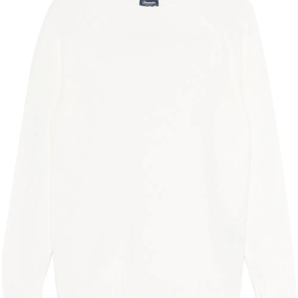 Свитер с круглым вырезом