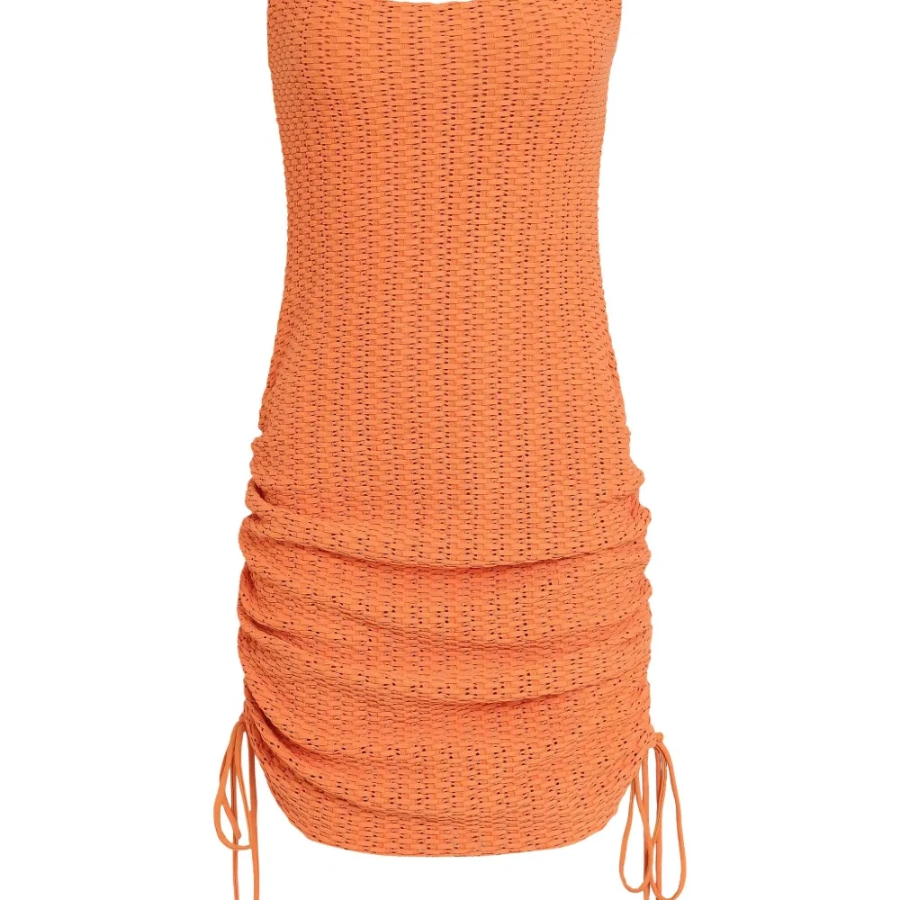 Платье мини с драпировкой