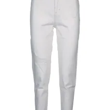 Зауженные джинсы с завышенной талией