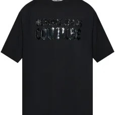 Футболка с нашивкой-логотипом