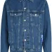 Джинсовая куртка с нашивкой-логотипом