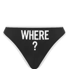 Плавки бикини с надписью