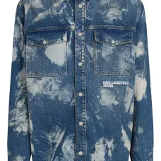 Выбеленная рубашка из переработанного хлопка