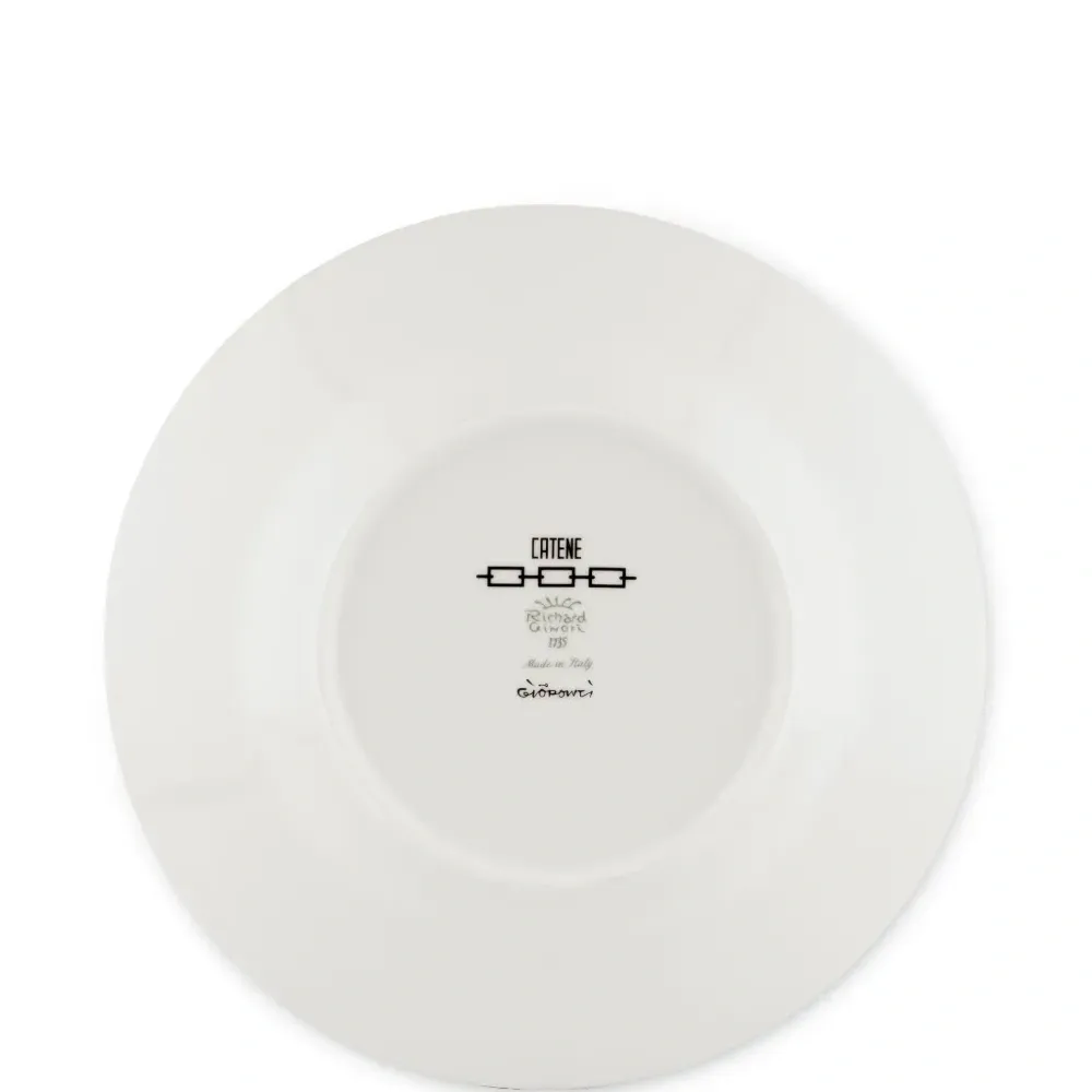 Глубокая тарелка Catene Nero (24.5 см)