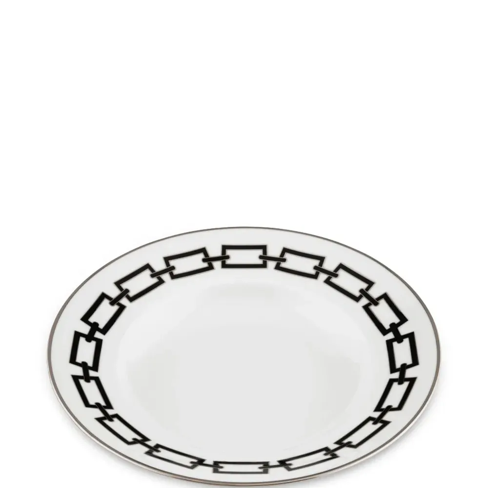 Глубокая тарелка Catene Nero (24.5 см)